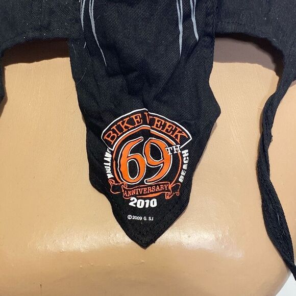 Harley-Davidson Men's 69th Anniversary Bike Week 10 Daytona Beach Skull Cap Hat - Picture 3 of 10